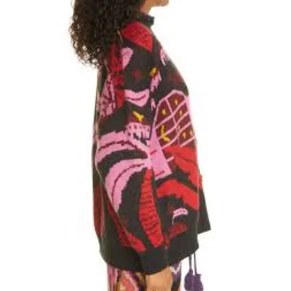 FARM Rio Multicolor Graphic Cardigan - Picture 5 of 15